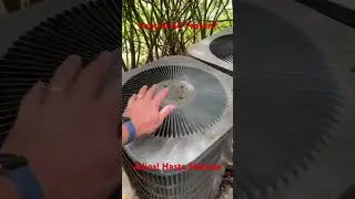 Central AC Frozen? Don’t leave the AC running if it ain’t cooling! #shorts #hvac #hvactech