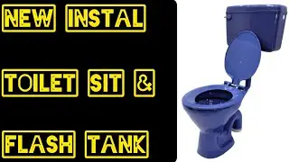 Easy Instal Commode Toilet Tank ||critical position commode & cistern fitting