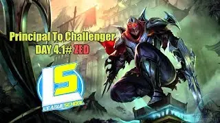 Day4.1# Principal to Challenger [LOL] Zed MID