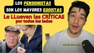 🤦‍♂️👉𝐂𝐫𝐢𝐭𝐢𝐜𝐚𝐬 𝐝𝐞 𝐏𝐞𝐧𝐬𝐢𝐨𝐧𝐢𝐬𝐭𝐚𝐬 𝐲 𝐑𝐞𝐝𝐞𝐬 𝐒𝐨𝐜𝐢𝐚𝐥𝐞𝐬 𝐚 𝐕𝐢́𝐜𝐭𝐨𝐫 𝐃𝐨𝐦𝐢́𝐧𝐠𝐮𝐞𝐳 (𝐖𝐚𝐥𝐥 𝐒𝐭𝐫𝐞𝐞𝐭 𝐖𝐨𝐥𝐯𝐞𝐫𝐢𝐧𝐞)😢