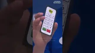 Нарисованный телефон ￼