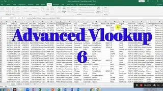 Advanced Vlookup 6 | Excel tutorials in Hindi | Excel for beginners