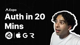Fastest Expo Auth Starter using Convex! Apple, Google & Email in 20 Minutes 🚀