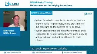 Helplessness and the Helping Professional