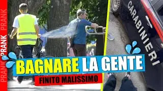 BAGNARE la GENTE  Finito MALISSIMO con CARABINIERI (Denunciato)