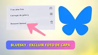 Quer remover a foto de capa do seu perfil no Bluesky?