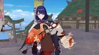 MMD Genshin Wrestling - Don't mess with the Shogun