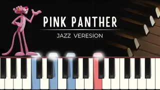 The Pink Panther - Jazz Theme | MIDI + synthesia tutorial + piano sheets