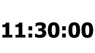 11 Hours 30 minutes White timer