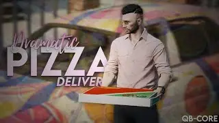 QBCore Framework | Dramatic PizzaDelivery | Parttime job for roleplaying.