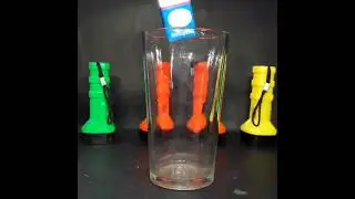 hw 9v battery mini water pumb under water test / dc motor experiment
