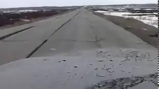 Убитая дорога Усинск-Харьяга.3gp