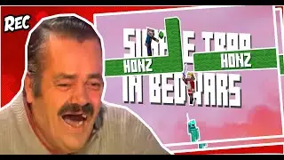 MINECRAFT | Simple trap in bedwars!!