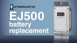 EJ500 Programmable Timer  Battery Replacement