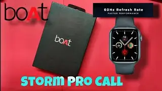 BOAT Storm Pro Call : Great Value For Money !! Amoled Smartwatch