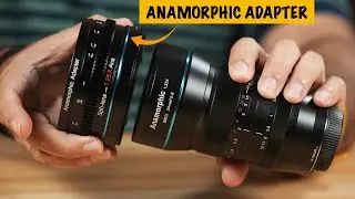 Turn your DSLR lens into an anamorphic lens with Sirui 1.25x Anamorphic Adapter
