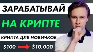 КАК ЗАРАБОТАТЬ НОВИЧКУ НА КРИПТЕ В 2024