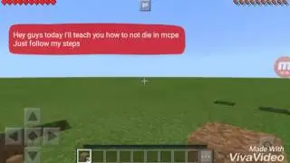 How to not die in mcpe