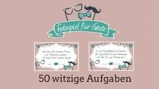 50 witzige Photobooth Aufgaben für die Hochzeitsfeier