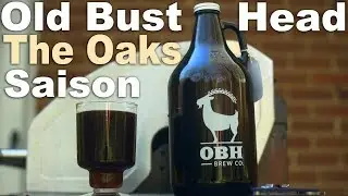 Old Busthead The Oaks Saison Beer Review.  Aged in fancy wine barrels!
