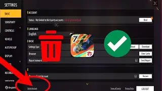 FreeFire Hesabınızı Kalıcı Olarak Nasıl Silebilirsiniz, | Garena Freefire Hesabını Sil,