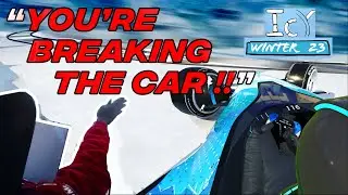 Samir tries the HARDEST Ice Maps in Trackmania!