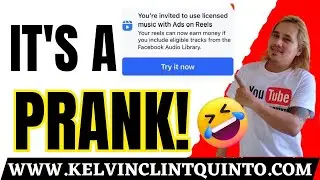 Isa ka rin ba sa mga Na-Prank ni Facebook! | Facebook Ads On Reels Licensed Music Glitch