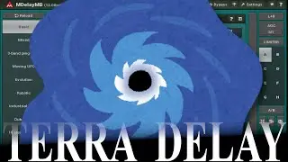 Terra Delay effect using Melda plugins