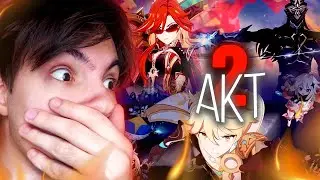 🔥НАТЛАН, АКТ 2! БОЙ МАВУИКИ И КАПИТАНО! МЫ ПРОВАЛИЛИСЬ В БЕЗДНУ?! | Genshin Impact 5.0🔥