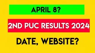 2nd puc result 2024|2nd puc result 2024date| Karnataka| how to check 2nd puc result 2024