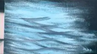 Beginners Paint Ocean Waves With Acrylics