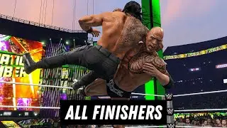 WWE 2K23: ALL Finishers