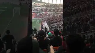 Robohnya tembok stadion Jakarta International Stadium JIS | Persija Jakarta vs Chonburi FC #shorts