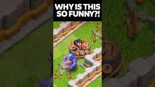 Why is this so funny😆 #clashofclans