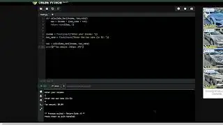 Tax Calculator In Python