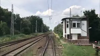 Вюнсдорф  -  Цоссен . По ж. д.   пути.