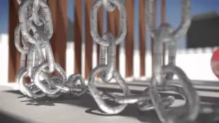 Cycles Test 03 - Chains Revisited (Blender 2.6)