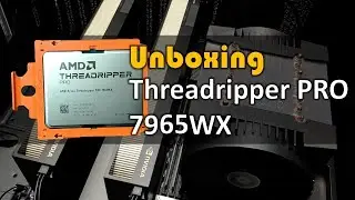 24 Core AMD Ryzen Threadripper PRO 7965WX  Zen 4  CPU on SP6 Socket