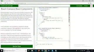 frecodecamp-React Compose React Components-solution