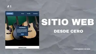 Como crear una PAGINA WEB con HTML y CSS 🚀