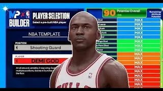 Randomly Getting a REC Game With JackedBill Jordan Build! ( NBA2K24 )