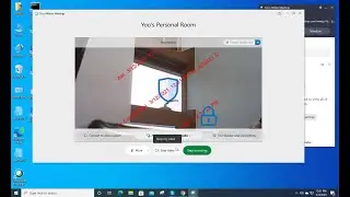 Display watermark on participant's PC during video conference (ZOOM, Teams, WebEx, Skype and etc).