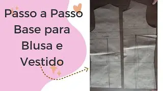 🌹 Base para blusa e Vestido Feminina 🌹