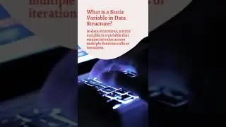 Difference Between Static And Dynamic Variable In Data Structure