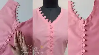 Latest Neck Design Cutting And Stitching ✨/DIY Kurti Neck Design ✨