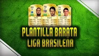 FIFA 16 | PLANTILLA LIGA BRASILEÑA | 30.000 MONEDAS