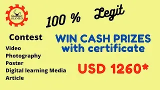 ONLINE CONTEST with PRIZES AND CERTIFICATE FOR TEACHERS