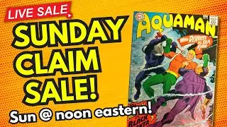 Sunday claim sale! ALL ARE WELCOME!