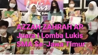 MGMP SENI BUDAYA SMA SURABAYA BIKIN LOMBA LUKIS