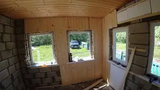 ОТДЕЛКА ВЕРАНДЫ ВАГОНКОЙ БЕЗ ПАРОИЗОЛЯЦИИ!